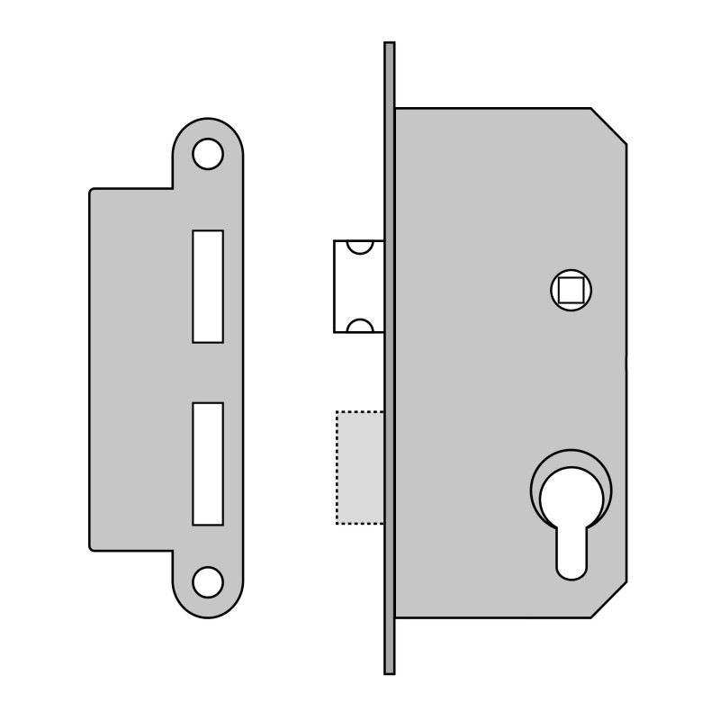Porte coupe feu 30 min Laminado S63 THYS Porte coupe feu 30 min Laminado S63 THYS