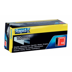 Agrafes fil fin No 53 8mm 5000 pièces – Fixation Rapide | RAPID