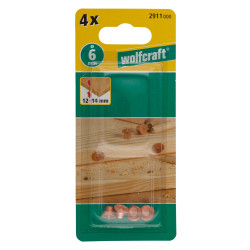 Set de 4 centreurs pour chevilles WOLFCRAFT