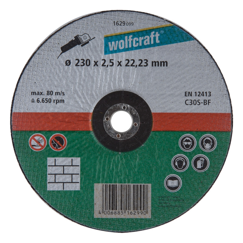 Disque à tronçonner la pierre WOLFCRAFT