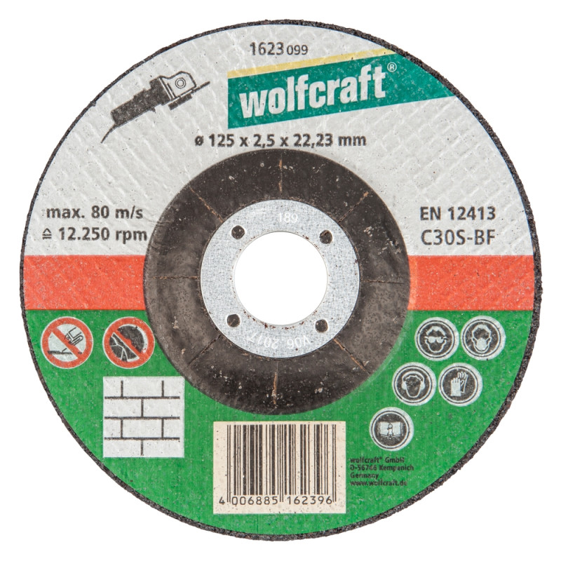 Disque à tronçonner la pierre WOLFCRAFT