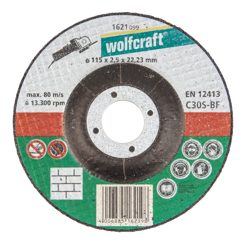 Disque à tronçonner la pierre WOLFCRAFT