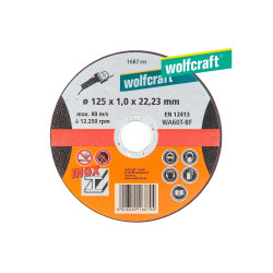 Disque à tronçonner l'Inox WOLFCRAFT