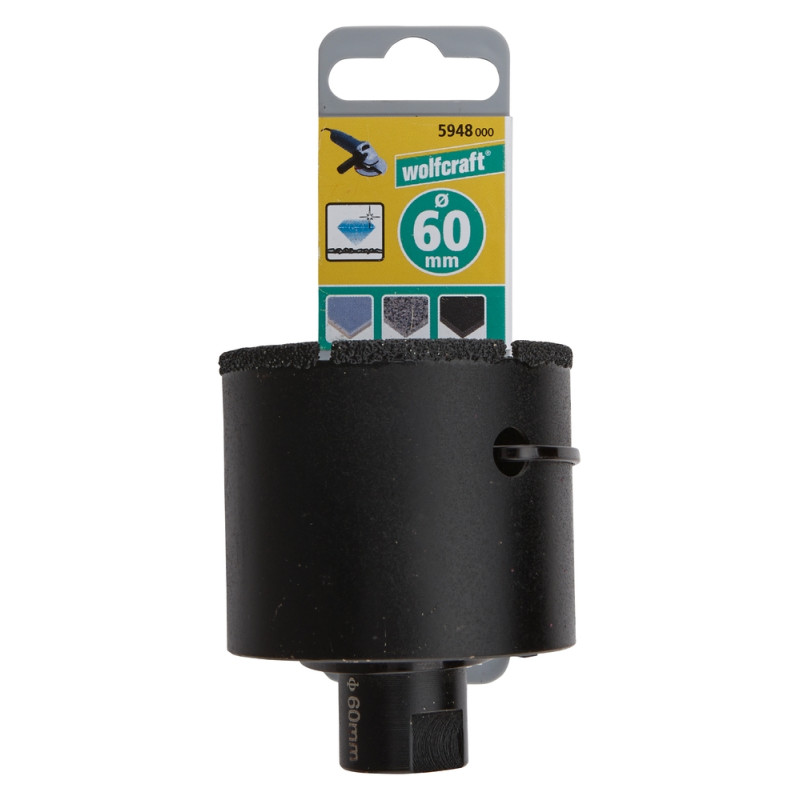 Trépan en concrétion de diamants WOLFCRAFT