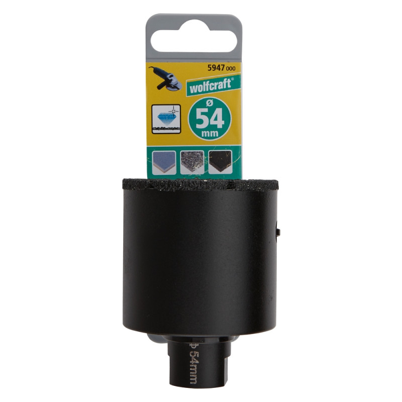 Trépan en concrétion de diamants WOLFCRAFT