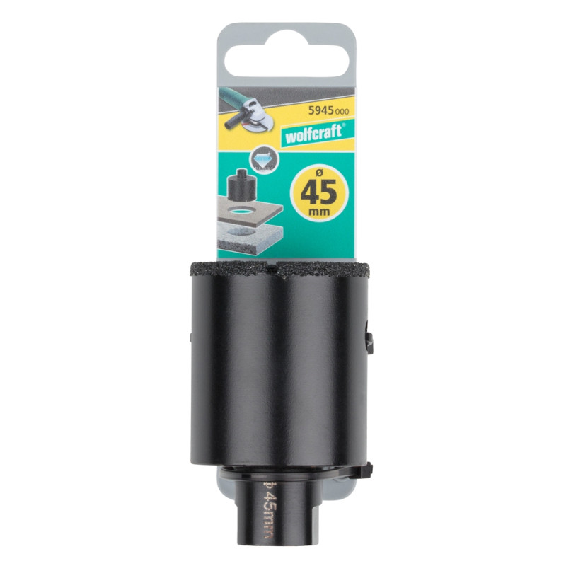 Trépan en concrétion de diamants WOLFCRAFT