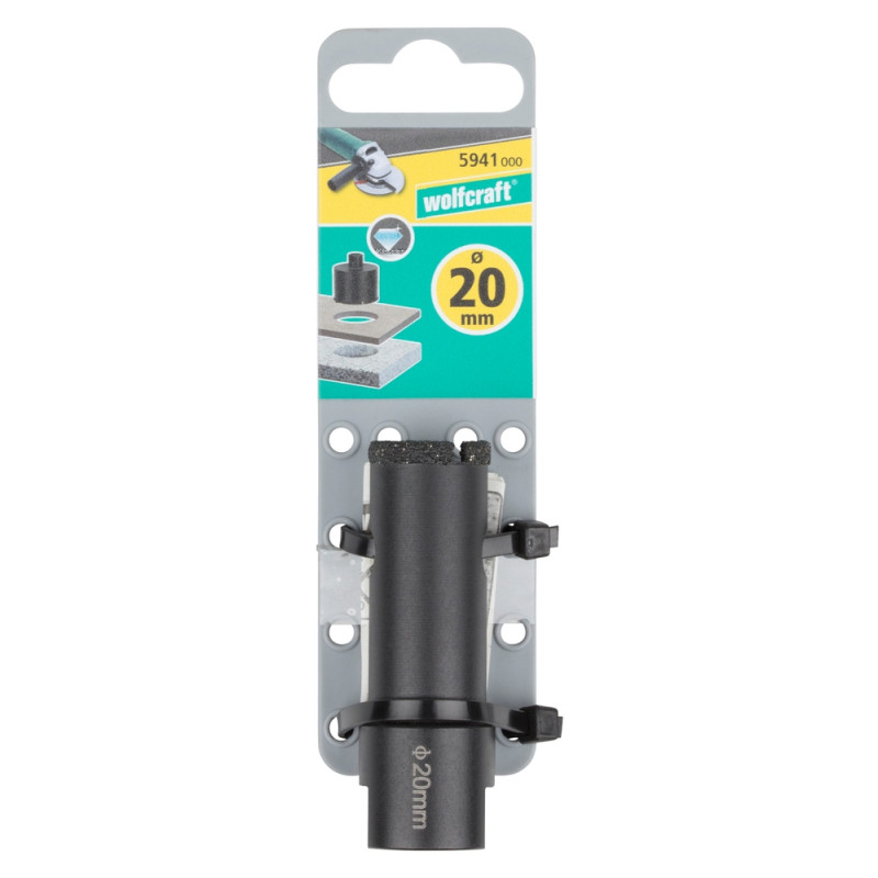 Trépan en concrétion de diamants WOLFCRAFT