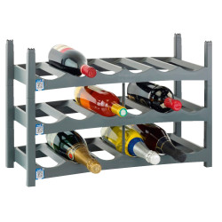 Porte-bouteilles en plastique 6 places