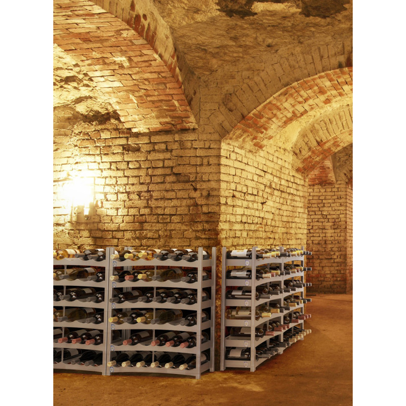 Porte-bouteilles en plastique 6 places