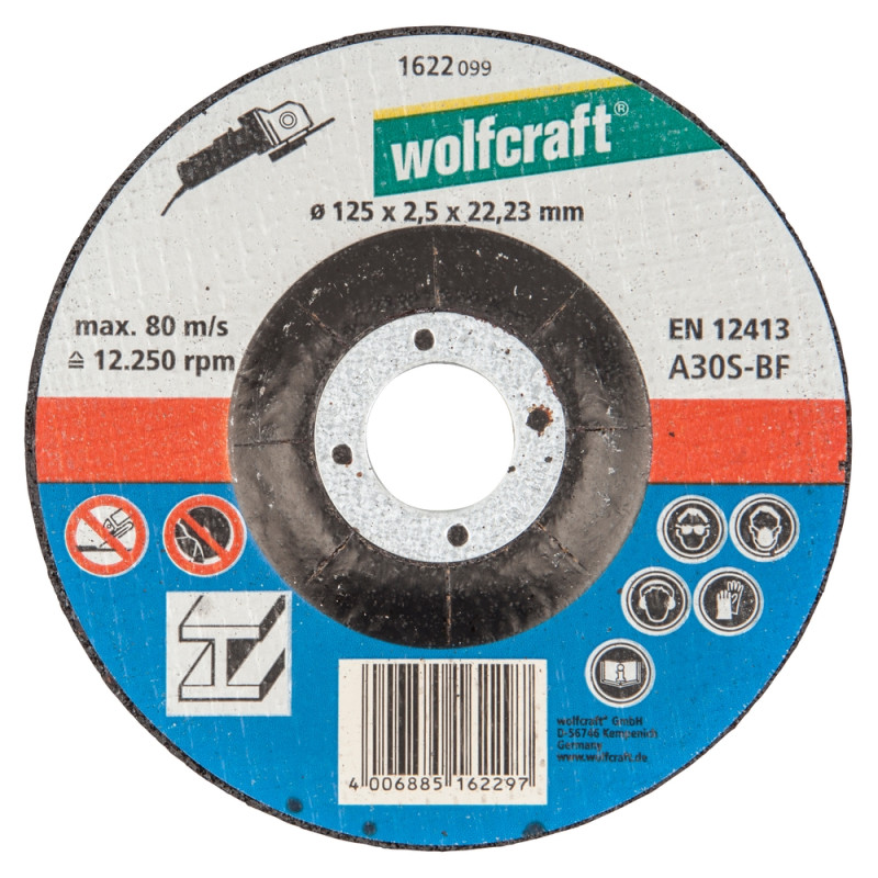 Disque à tronçonner le métal WOLFCRAFT