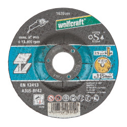 Disque à tronçonner le métal WOLFCRAFT
