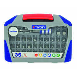 Coffret Embouts Vissage Torsion 35 pièces – Qualité Pro | TIVOLY