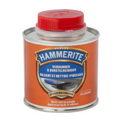 Diluant & Nettoyant Pinceau 0,25L – Nettoyage Efficace | HAMMERITE