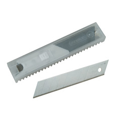 Lames Cutter 18mm 10 pièces – Coupe Précise | STANLEY
 Lames Cutter 18mm 10 pièces – Coupe Précise | STANLEY