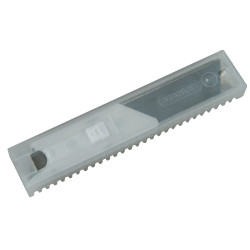 Lames Cutter 18mm 10 pièces – Coupe Précise | STANLEY
 Lames Cutter 18mm 10 pièces – Coupe Précise | STANLEY