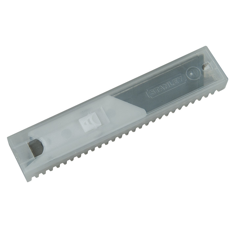 Lames Cutter 18mm 10 pièces – Coupe Précise | STANLEY
 Lames Cutter 18mm 10 pièces – Coupe Précise | STANLEY