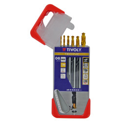 Coffret 6 forets métal Technic – Précision & Durabilité | TIVOLY