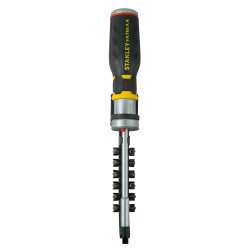 Tournevis à cliquet LED STANLEY FATMAX – 12 embouts inclus | STANLEY FATMAX Tournevis à cliquet LED STANLEY FATMAX – 12 embouts inclus | STANLEY FATMAX