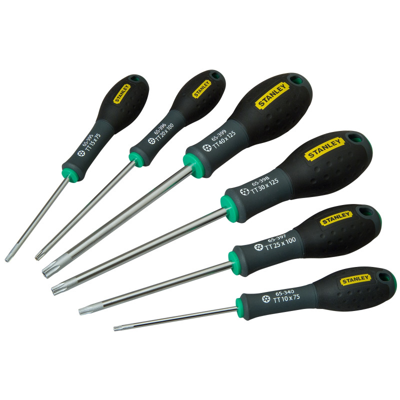 Set de tournevis Torx 6 pièces STANLEY FATMAX