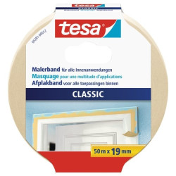 Ruban de masquage Classic 19 mm x 50 m TESA