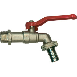 Robinet double service SANINSTAL – Chrome mat 1/2 | SANINSTAL