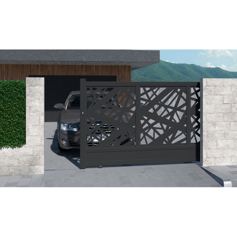 Portail coulissant Toscana 410 x 180 cm Portail coulissant Toscana 410 x 180 cm