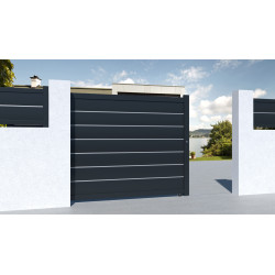 Portail coulissant Liguria 410 x 171 cm Portail coulissant Liguria 410 x 171 cm