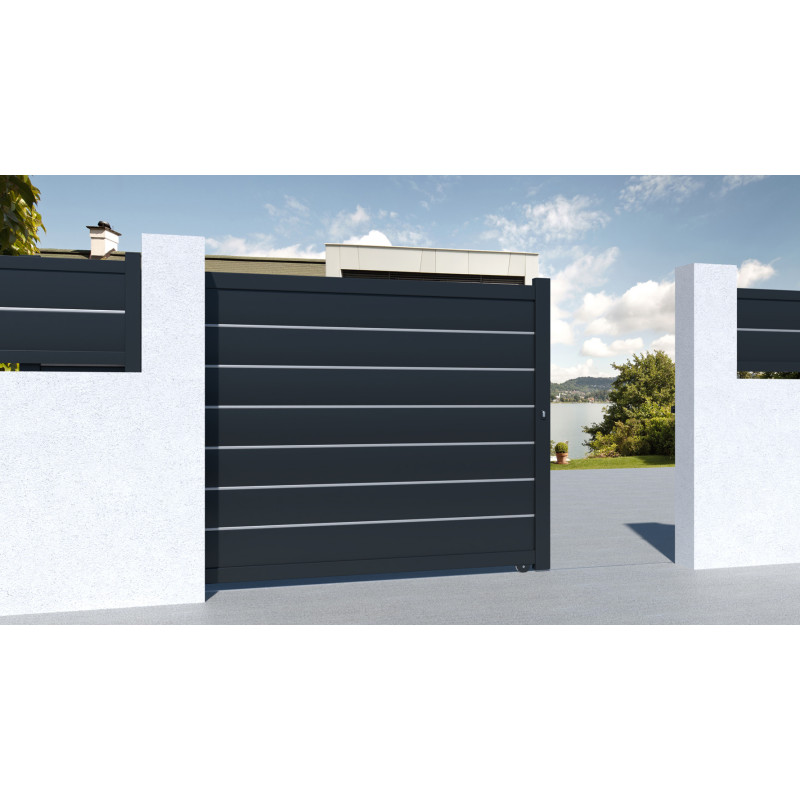 Portail coulissant Liguria 410 x 171 cm Portail coulissant Liguria 410 x 171 cm