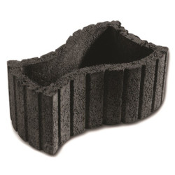Bac à fleur béton Cynthia anthracite – Élégance & Durabilité | COECK