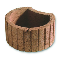 Bac à fleur béton Mini brun – Déco jardin | COECK