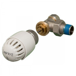 Robinet thermostatique avec tête thermostatique