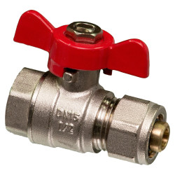 Robinet à boisseau sphérique 1/2F Ø 16 mm LEVICA – Raccordement Fiable | LEVICA