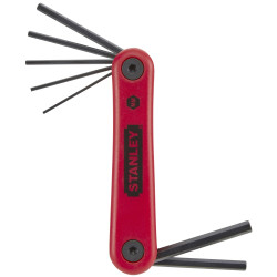 Jeu de clés mâles 1,5-6mm 7 pièces STANLEY – Précision | STANLEY

