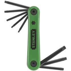 Jeu de clés Torx T9-T40 8 pièces STANLEY – Qualité Pro | STANLEY