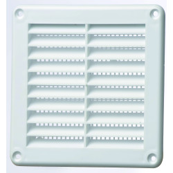 Grille en PVC carrée 125 x 125 mm