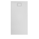 Receveur de douche Terreno blanc quartz rectangle 80 x 160 cm ALLIBERT