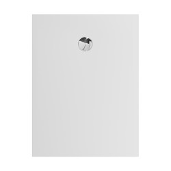 Receveur de douche Karbon blanc rectangle 90 x 120 cm ALLIBERT