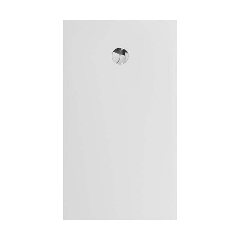 Receveur de douche Karbon blanc rectangle 80 x 140 cm ALLIBERT