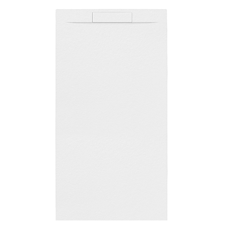 Receveur de douche Luna blanc rectangle 90 x 180 cm ALLIBERT