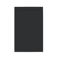 Receveur de douche Luna noir rectangle 90 x 140 cm ALLIBERT