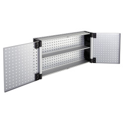 Armoire murale métallique perforée | WOLFCRAFT