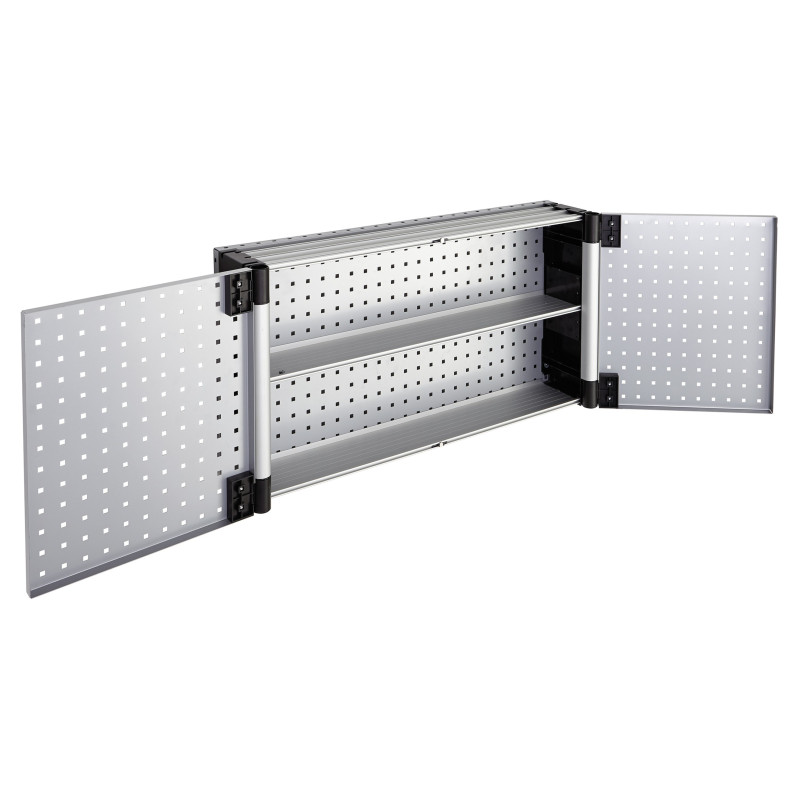 Armoire murale métallique perforée | WOLFCRAFT