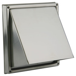 Grille hotte inox encastrée Ø150 mm RENSON – Ventilation efficace | RENSON