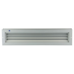 Grille d'aération porte alu 425x76 RENSON – Ventilation | RENSON