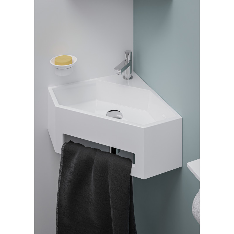 Lave mains Nexo 38 x 17,5 x 38 cm ALLIBERT