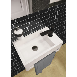 Lave mains Banio 38 x 17,5 x 25 cm ALLIBERT