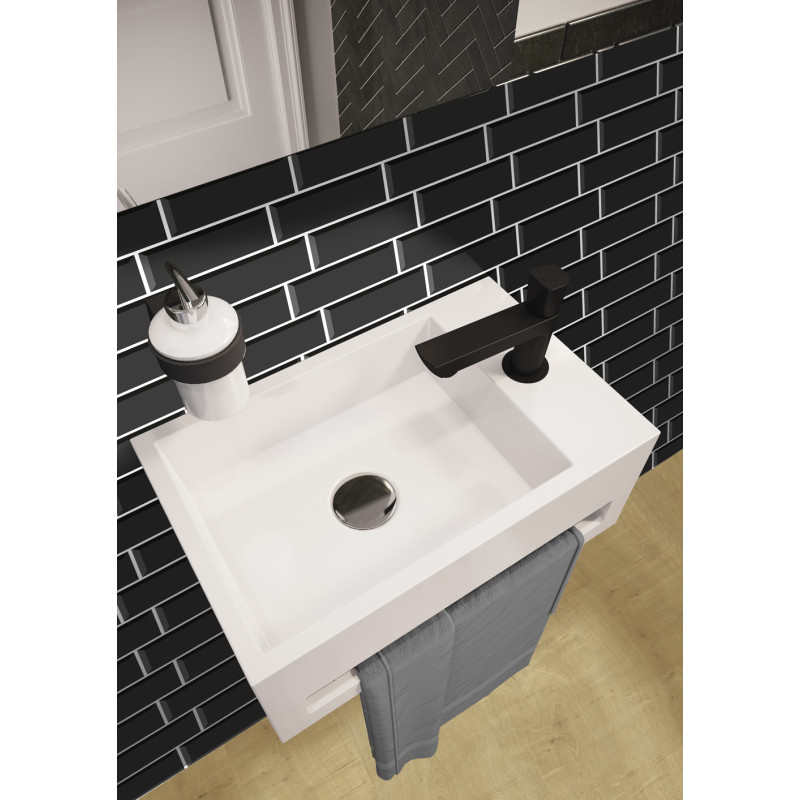 Lave mains Banio 38 x 17,5 x 25 cm ALLIBERT