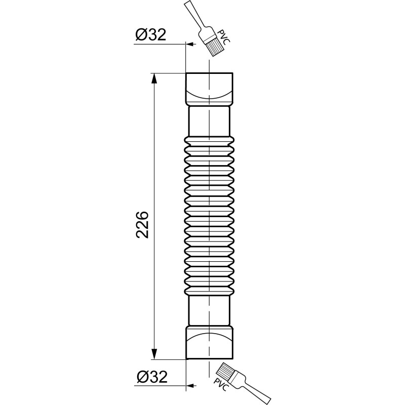 Magicoude universel Ø 32 mm WIRQUIN – Installation Facile | WIRQUIN