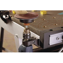 Collier de fixation perceuse établi – Fixation stable | WOLFCRAFT

