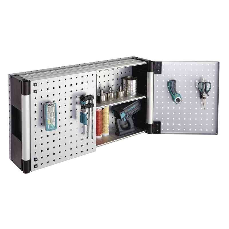 Armoire murale métallique perforée | WOLFCRAFT